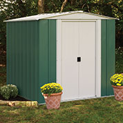 abri de jardin en acier galvanise - 2-9 m2